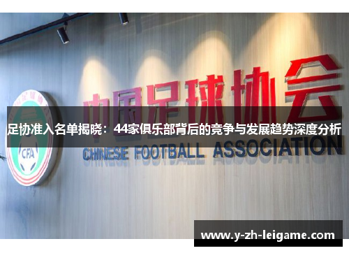 足协准入名单揭晓:44家俱乐部背后的竞争与发展趋势深度分析 足协准入名单揭晓:44家俱乐部背后的竞争与发展趋势深度分析