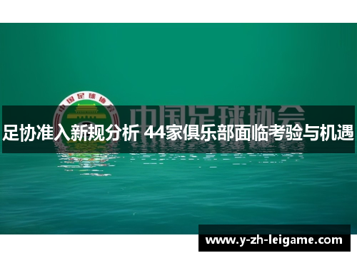 足协准入新规分析 44家俱乐部面临考验与机遇