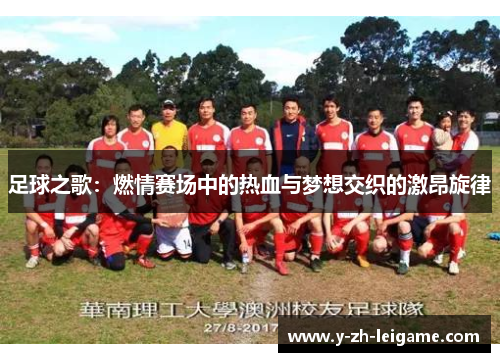 足球之歌：燃情赛场中的热血与梦想交织的激昂旋律